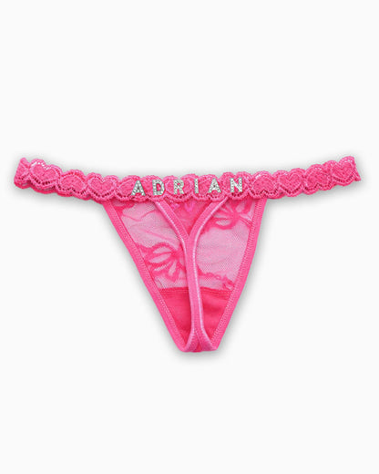 Seductive Name Thong