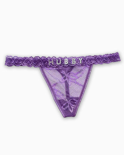 Seductive Name Thong